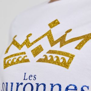 T-shirt Les Couronnes, fabriqué en France.