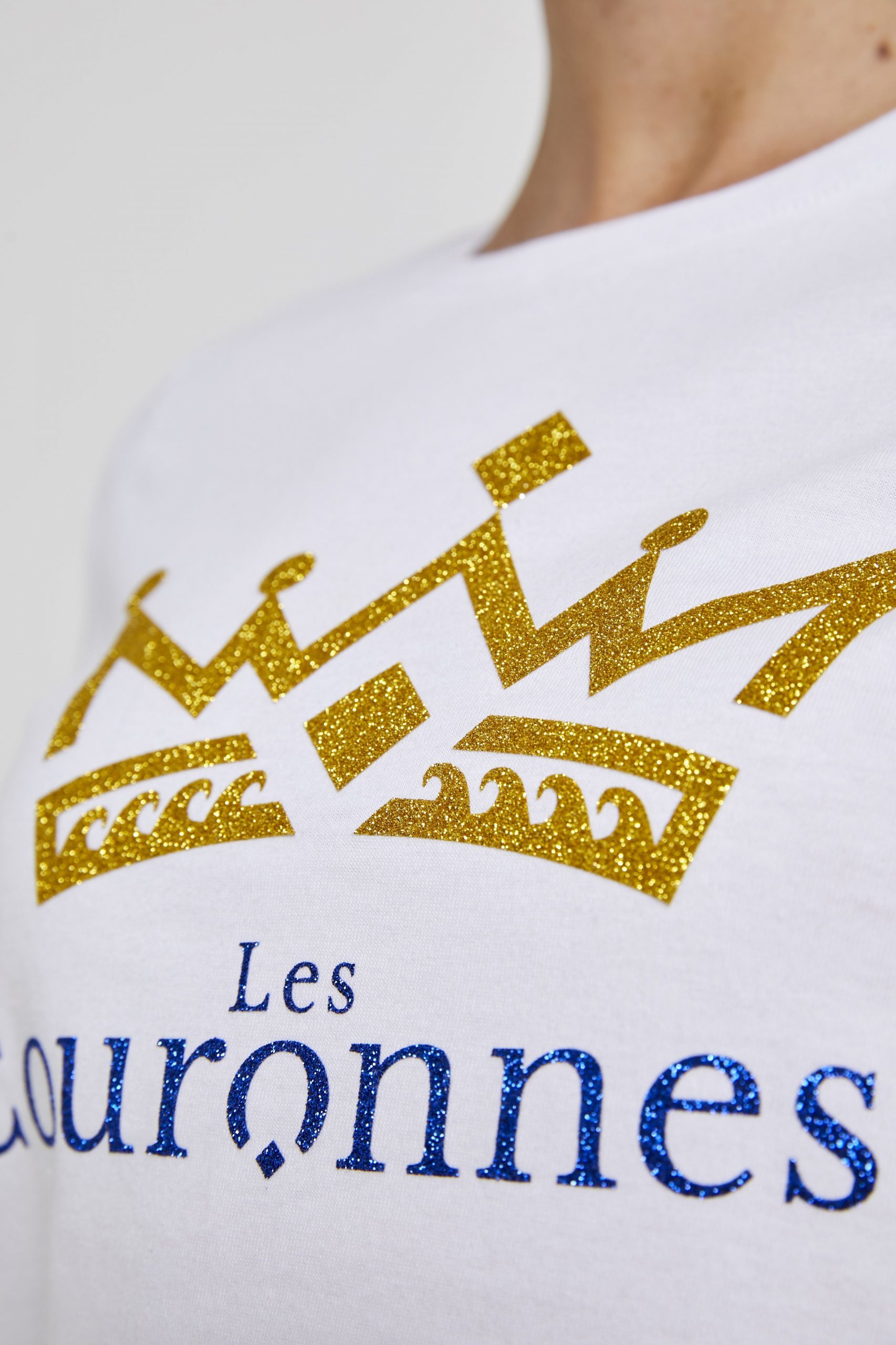 T-shirt Les Couronnes, fabriqué en France.